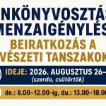 TANKÖNYVOSZTÁS, MENZAIGÉNYLÉS ÉS BEIRATKOZÁS A MŰVÉSZETI TANSZAKOKRA